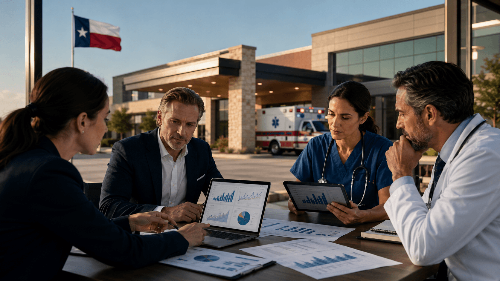 Building a Freestanding ER Financial Model — Revenue, Costs, and Projections